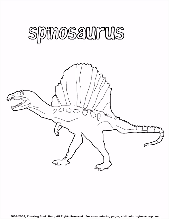 Kleurplaten Anchiceratops Dinosaurus Spinosaurus Coloring Page Dinosaurs Pinterest C4gl16vlu4 Csnv56hin4