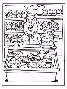 Kleurplaten Bakker Bakkerij Winkel Kleurplaat Google Zoeken Bakker Z3yk53zpk3 Hupbs5emav