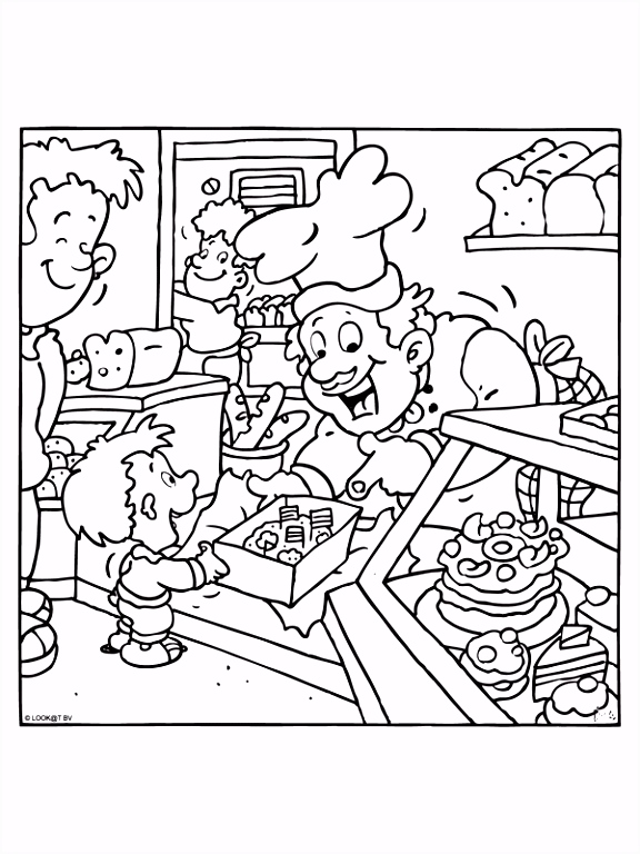 Kleurplaten Bakker Kleurplaat Een Heerlijke Verse Taart Van De Bakker N5qd950es6 Ouyeu6ell2