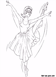 Kleurplaten Ballerina Printable Barbie Ballerina Coloring In Sheet Printable Coloring C5ne15ifi0 T5nw4swdz6