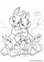 Disney Bunnies kleurplaten op Coloring Bookfo