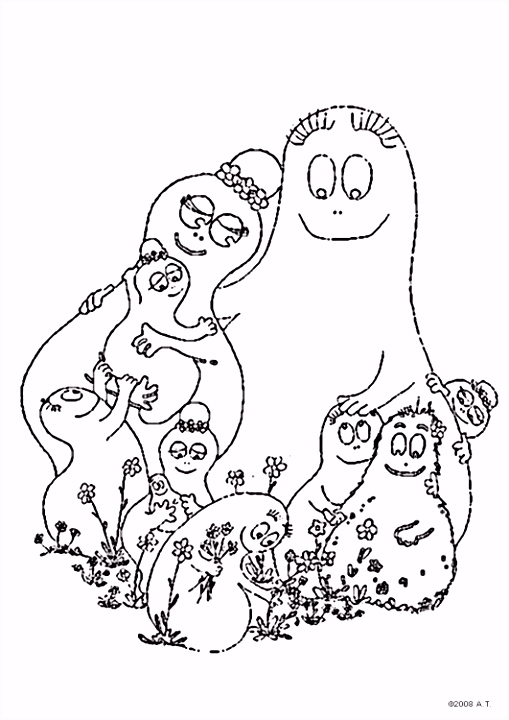 Kleurplaten Barbapapa Kleurplaat Familie Barbapapa Afb 9630 N4rf15zlv6 R5yd66csi6