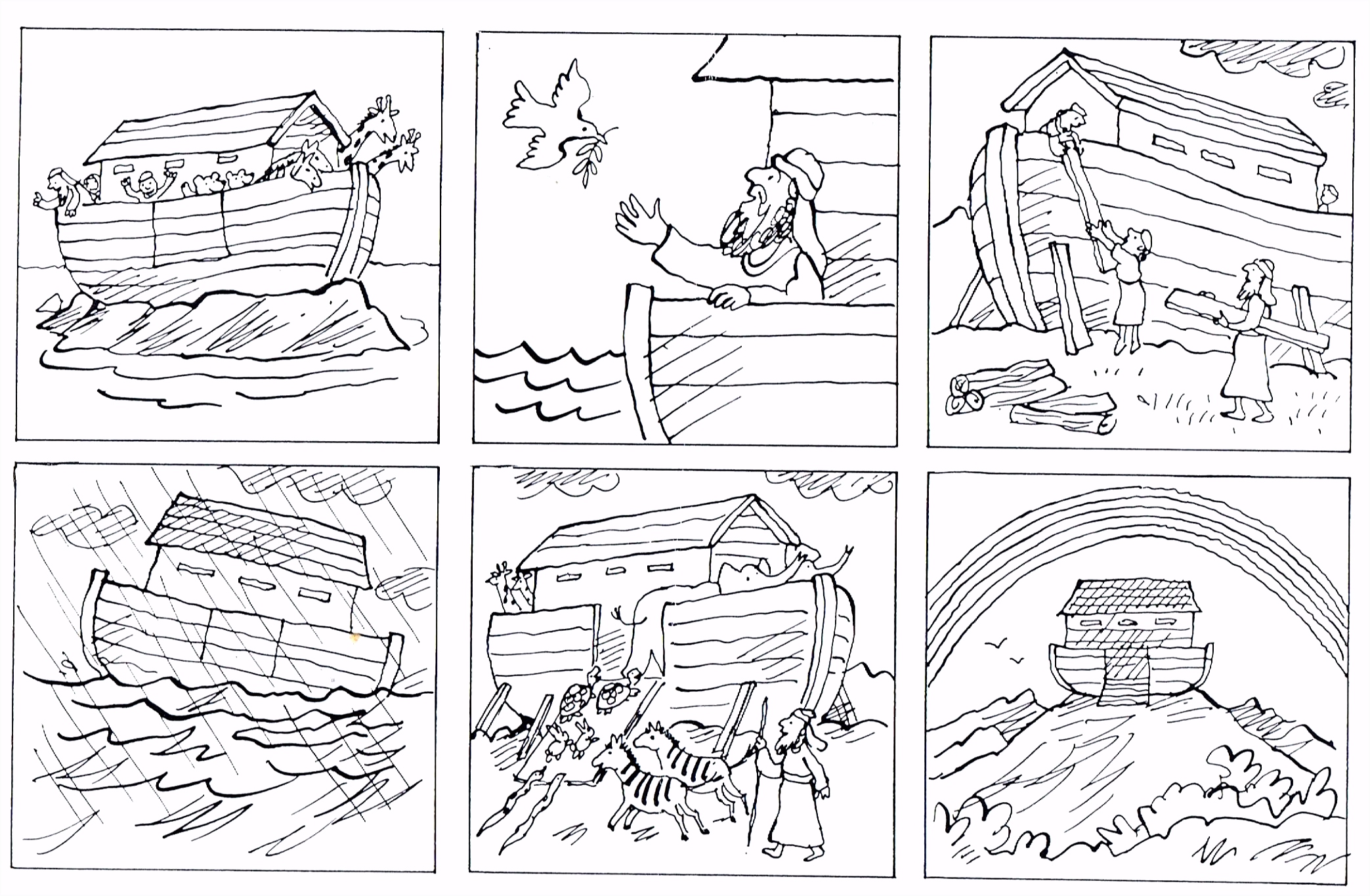 Kleurplaten Bijbel Ark Van Noah Ark Van Noach School Gods Nst Werkbladen T8wi85qsu4 Dhvtm6jft4