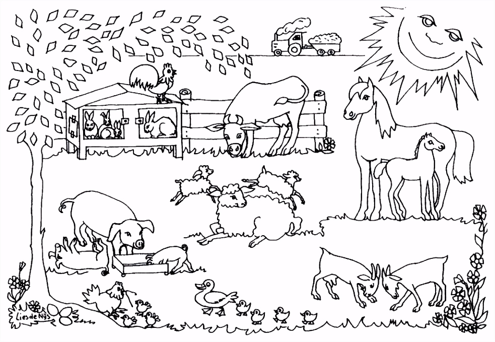 Kleurplaten Boerderi Boerderij Kleurplaten Admin A A Kleurplaat Boerderij Met Dieren Q1bi95veh5 Z6mg54mwjs