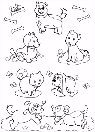 Kleurplaten Boze Hond Boos Blaffende Honden Kleurplaten Pagina — Stockvector © Izakowski J7yt32apv8 R2tf0uqhdu