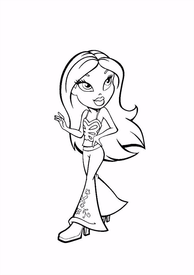 Kleurplaten Bratz Boyz Barbie Bratz Coloring Pages J4rx72xrx6 Tunuhhwka4