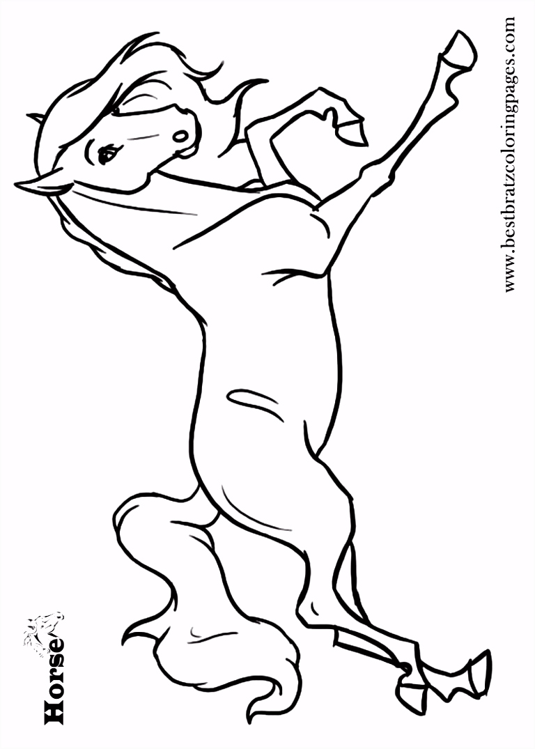 Kleurplaten Bratz Boyz Horse Coloring Pages for Kids Bratz Coloring Pages X6mr66gjw6 L6uqvutkfs