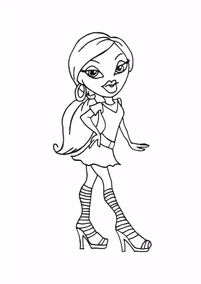 Kleurplaten Bratz Petz Free Printable Bratz Coloring Pages for Kids V3qo71e4m1 Gsyd5soefs