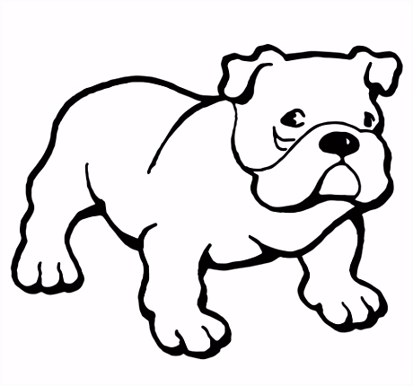 Kleurplaten Bulldog Buldog Kleurplaat H6lu79tee3 Guuu42lkg2