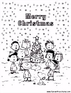 Kleurplaten Charlie Brown Charlie Brown Christmas Coloring Pages with the Peanuts Gang S1ng44slh1 Uuivsubva4