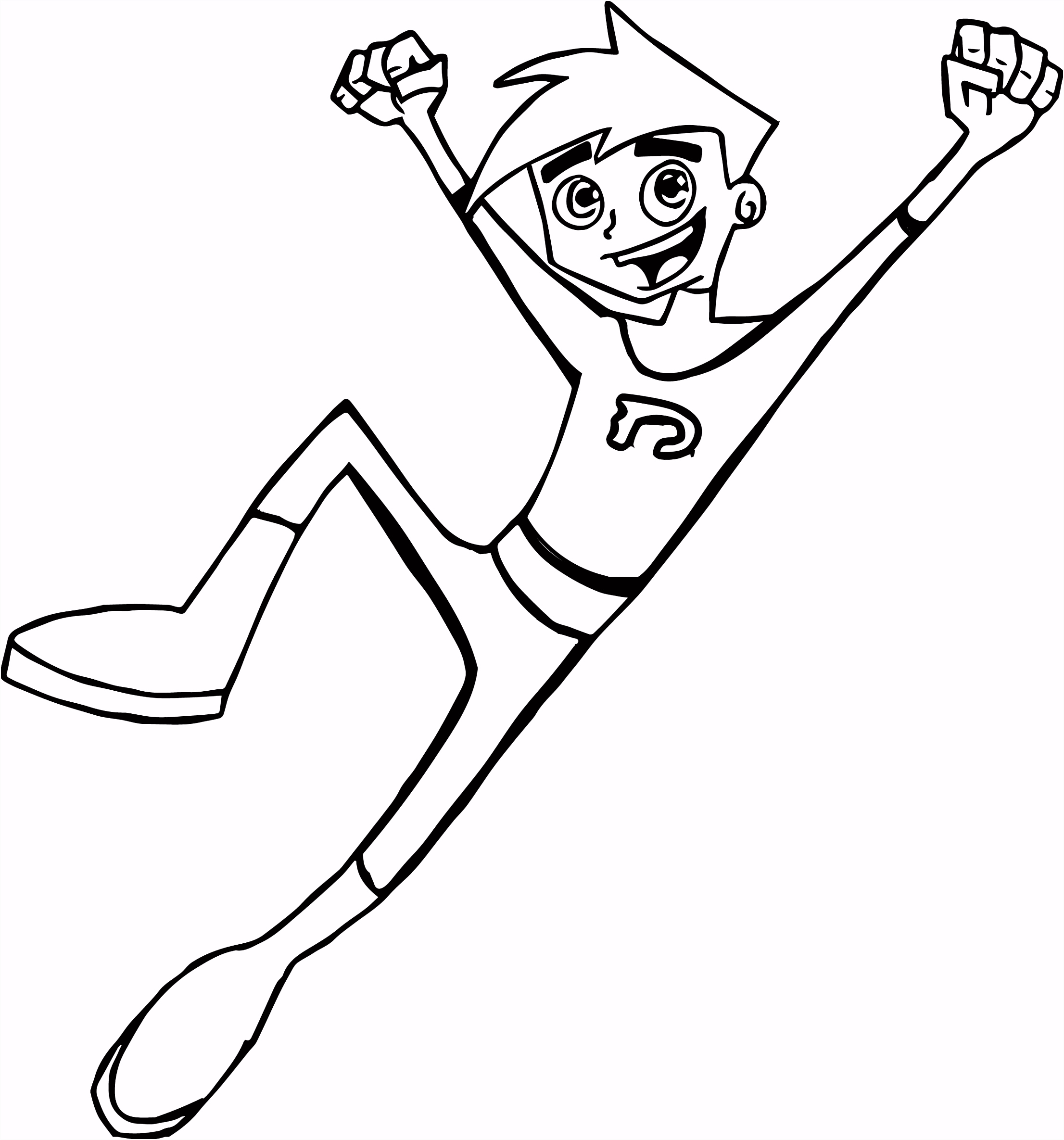Danny Phantom Coloring Pages