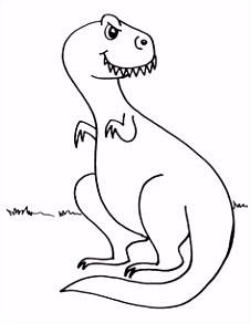 40 desenhos de dinossauros para colorir pintar imprimir