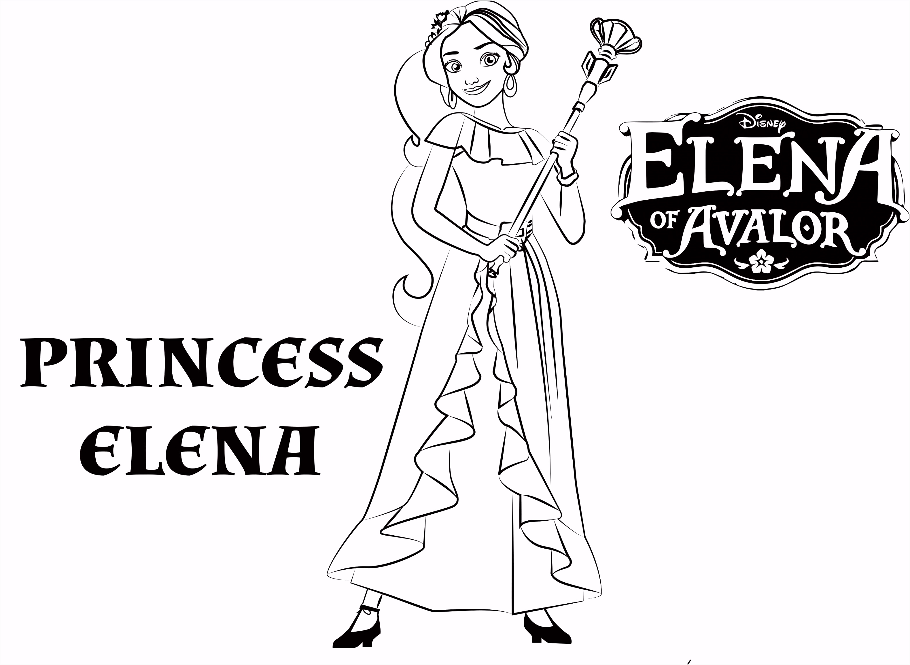 Kleurplaten Elena Van Avalor Disney S Elena Of Avalor Coloring Pages Sheet Free Disney Printable X3ib26aru7 F4mb5uqug6