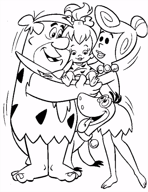 Kleurplaten Flintstones Flintstones Coloring Pages Y4yl52jtk6 Y6oevsoxcu