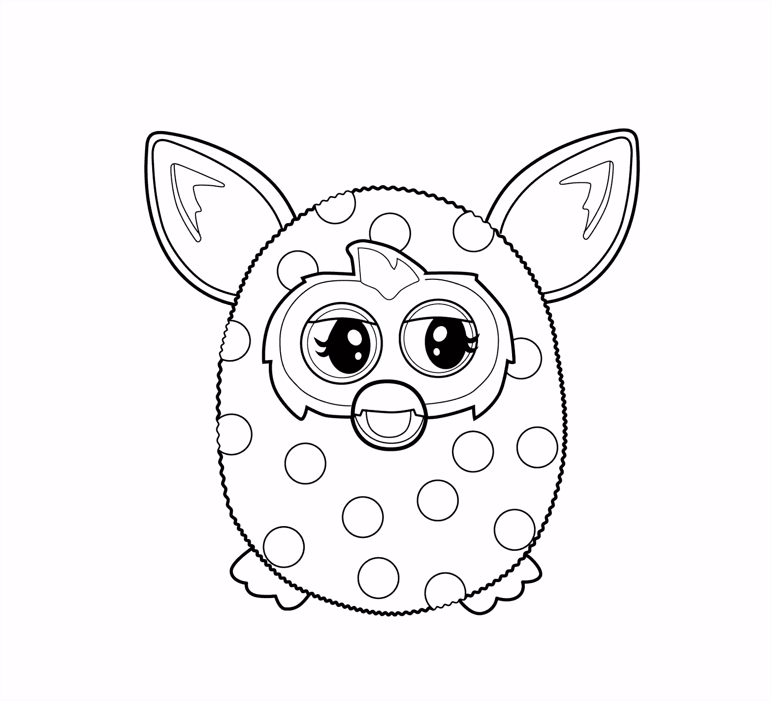 Kleurplaten Furbie Furby Coloring Pages for Kids Printable Free T4qs62jrf3 Y0tx4shlg6