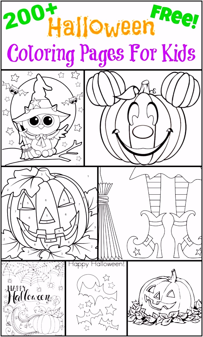 Kleurplaten Halloween Kids 200 Free Halloween Coloring Pages for Kids the Suburban Mom J3qy65swe6 T6qimsj4dv