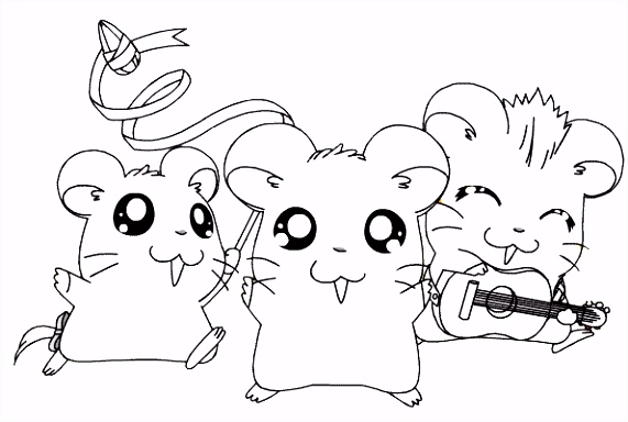 Kleurplaten Hamster Hamtaro — Vind En Print Bliksemsnel Een Kleurplaat — Ukko X6aw46hha8 T0qs64zdo5