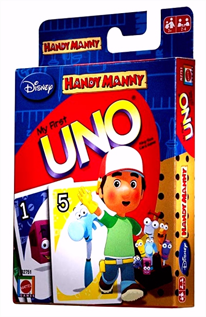 Kleurplaten Handy Manny Amazon My First Uno Handy Manny King Size Card Game toys &amp; Games O6gl58upv5 Usudm6rap5