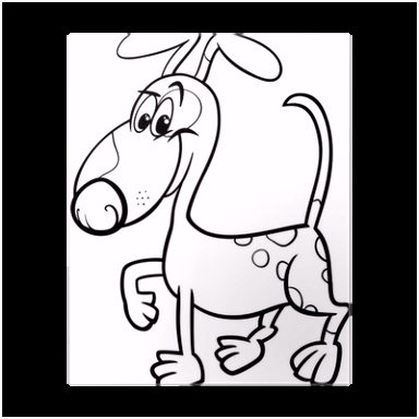 Kleurplaten Herdershond Poster Gevlekte Hond Cartoon Kleurplaat • Pixers We Leven Om Te E6dy43aou2 Buya5ukxr5