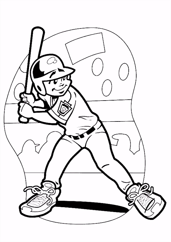 Kleurplaten Honkbal Kids N Fun A7ye56bft0 V5tsv4jxgu