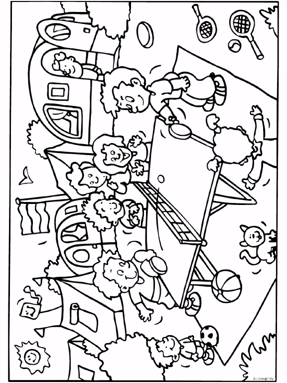 Kleurplaten Honkbal Kleurplaat Kindercamping Kleurplaten X7re72iuh5 Evdzh5eqk6