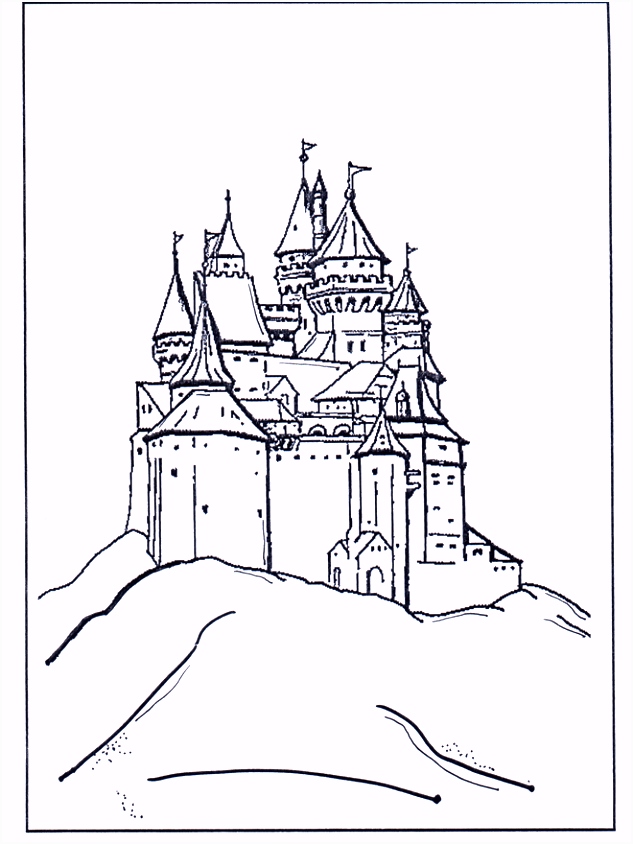 Kleurplaten Kastelen Disneyland Tekening Archidev S9yi81xej6 Evmh54tpi6