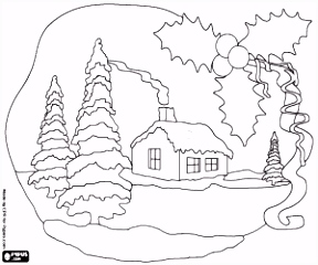 Kleurplaten Landschappen Kleurplaten Kerstmis Landschappen Kleurplaat E7us96ygs5 Nsrq52roqu