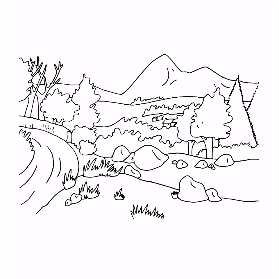 Kleurplaten Landschappen Leuk Voor Kids – Huisjes In Het Dal S5ta73deq4 C5qg5minu2