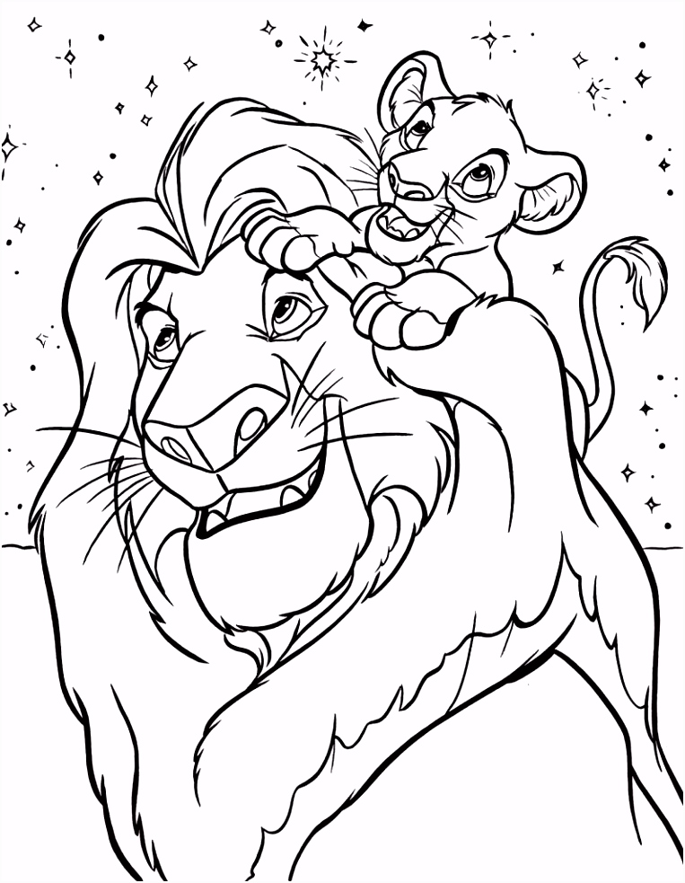 Kleurplaten Lion King Of De Leeuwenkoning Lion King Coloring Pages Disney Coloring Pages M5iv52kav4 E2uqhvtalu