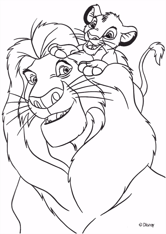 Kleurplaten Lion King Of De Leeuwenkoning the Lion King Coloring Pages Simba with Mufasa F1dk92cae3 Rhij6mbsg5
