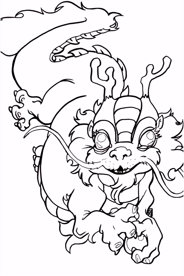Kleurplaten Looney Tunes Chinese Dragon Coloring Page Many Interesting Cliparts O6wf16nas6 H2bvvhnsg6