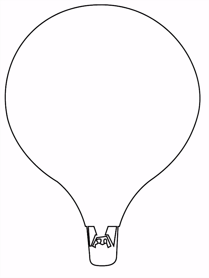 Kleurplaten Luchtballonnen Luchtballon Kleurplaat Jouwkleurplaten C3nx65jah3 Ssixs4defu