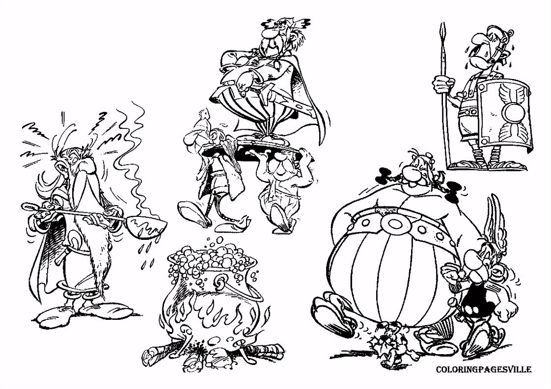 Kleurplaten Lucky Luke Coloriage asterix Et Obelix 102 1169827 C3pw91mvf3 R4pb50gkf5