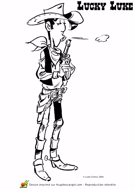Kleurplaten Lucky Luke Kleurplaat Lucky Luke 7077 Q6ej41bxg8 X6bnhsaln2