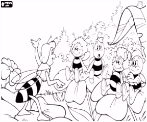 Kleurplaten Maja De Bij Kleurplaten Maya De Bij Maya the Bee Kleurplaat J3vj93udr5 Yvwhs4hgb4