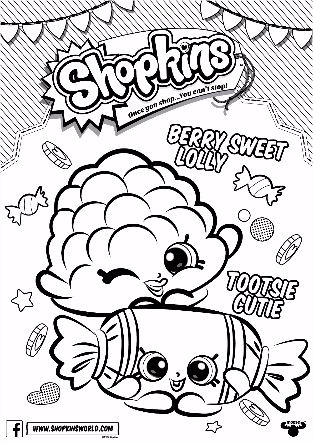 S Hopkins Coloring Pages Printable petkins Pinterest