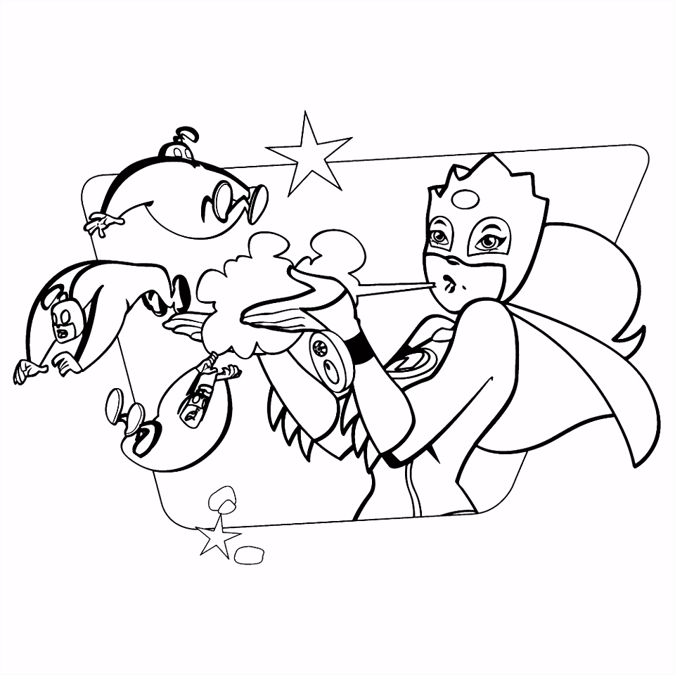 Kleurplaten Mega Mindy Versus Rox Tekening Mega Mindy Masker Archidev J6iu42ftg5 Esoxv2evds