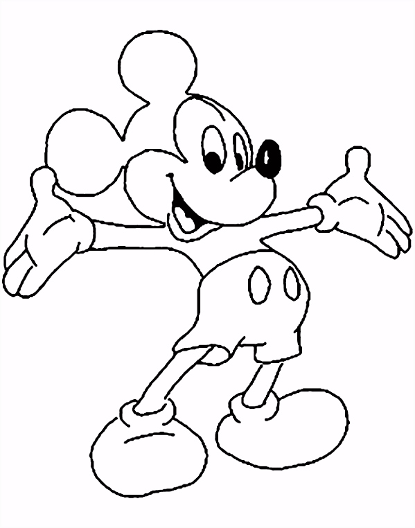 Kleurplaten Mickey Mouse Tekening Mickey Mouse Archidev U7vq51hfw3 A0ut5vjfqu