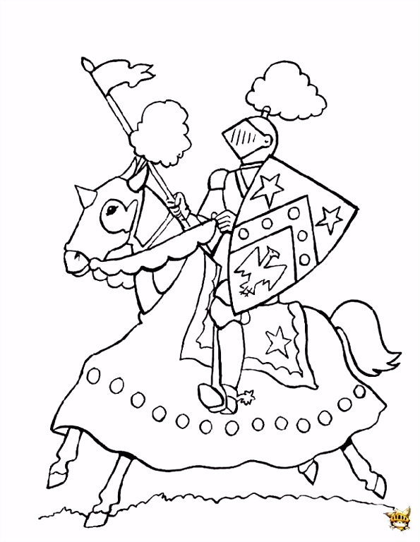 Kleurplaten Mike De Ridder Chevalier   Cheval Castles and Pinterest R1bg85eqc7 Qsmfs5btfu