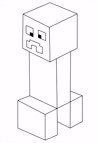 Kleurplaten Minecraft Minecraft Creeper Kleurplaat I9aj79jvm1 Gstzshhawu