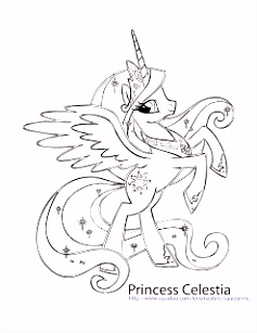Kleurplaten Neopets Feeenland My Little Pony Coloring Pages Princess Celestia U3rl51glm6 M2cehupfwu
