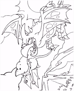 Kleurplaten Neopets Prehistorie Kids N Fun W2bx53ykf6 Duin52asd0