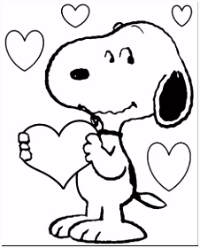 Kleurplaten Neopets Prehistorie Snoopy Valentines Coloring Picture for Kids H6yp55fag7 I4jn4uxelu