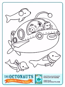 Kleurplaten Octonauts Lots Of Octonauts Printables Make A Coloring Book N5wl52maa1 O5px54klns
