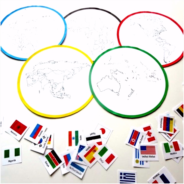 Kleurplaten Olympische Spelen London 2012 Continents and Countries Olympic sort S3au81icu5 Svys26tpcs