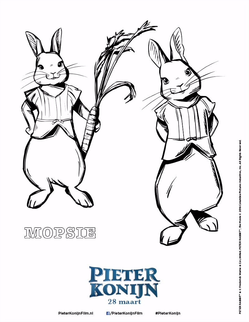 Kleurplaten Pieter Konijn Of Peter Rabbit 2018 Kleurplaat Pieter Konijn – Mopsie – Schoolfruit E0hf66wsh3 P5pz400cf5