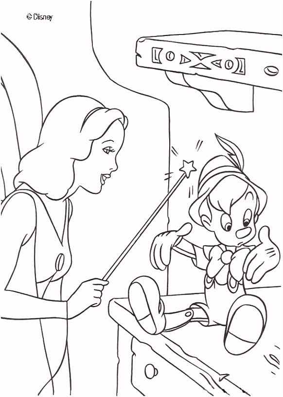 Kleurplaten Pinokkio Pinocchio &amp; the Blue Fairy V4rc23oaw6 N5qes5sfh5