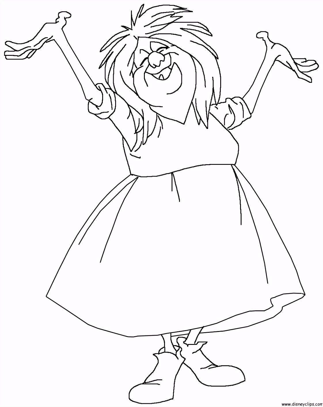 Kleurplaten Piratenplaneet the Sword In the Stone Madam Mim Coloring Page S3zr30uds3 Pmpn5sbpv4