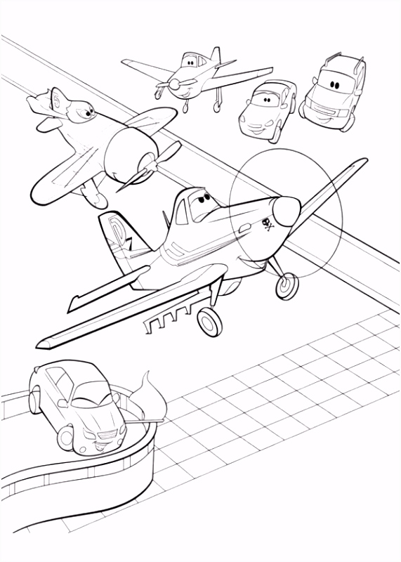 Kleurplaten Planes Kids N Fun U4nz54eds6 Tupr02usw4