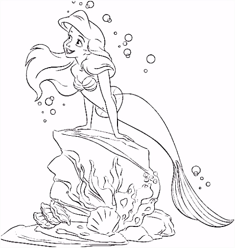 Kleurplaten Pocahontas the Little Mermaid Coloring Pages Coloring Page R4ye19vva8 X4pkv6gtts